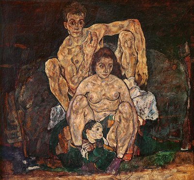 The Family by Egon Schiele